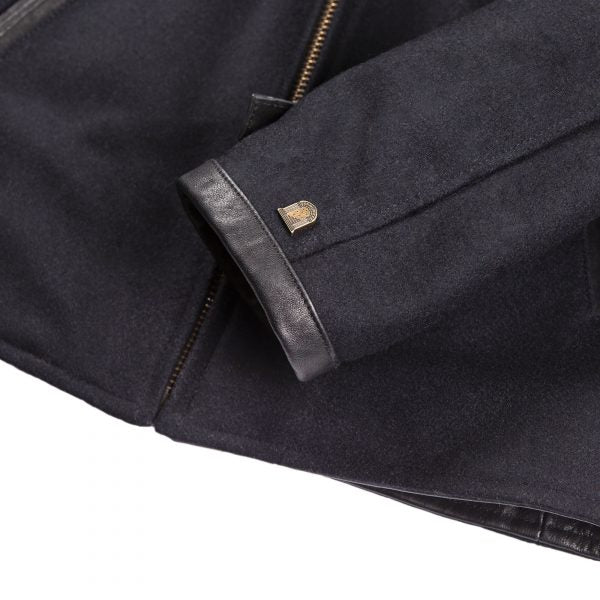 Varenne Navy Blue Wool Jacket | Shangri-La Heritage